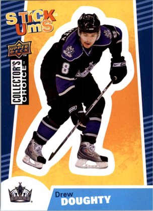 Hokejová karta Drew Doughty UD Collector´s Choice Stick UmS SU12