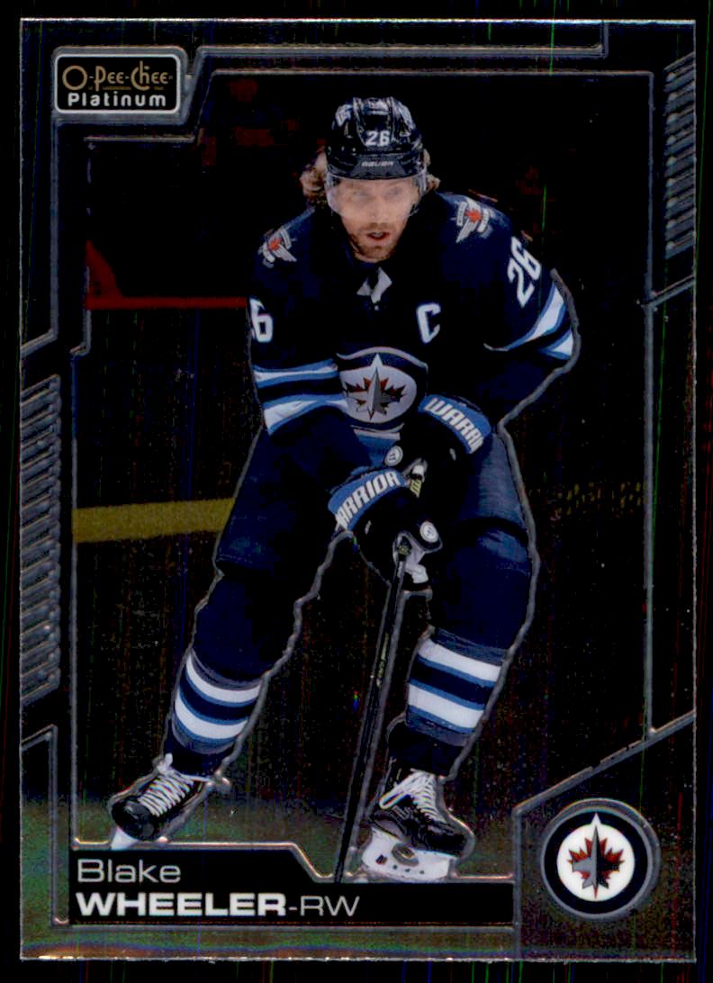 Hokejová karta Blake Wheeler OPC Platinum 2020-21 řadová č. 80