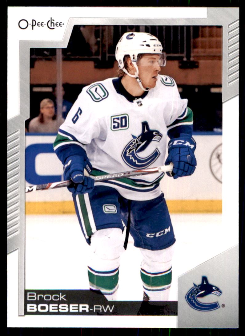Hokejová karta Brock Boeser OPC 2020-21 řadová č. 71