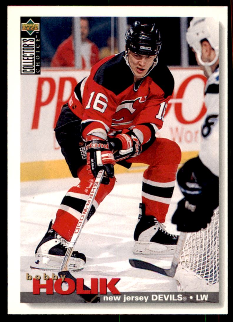 Hokejová karta Bobby Holík UD Collector's Choice 1995-96 řadová č. 185