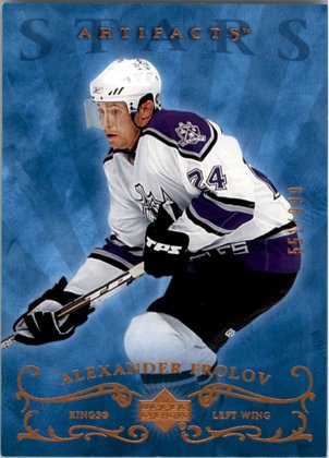 Hokejová karta Alexander Frolov UD Artifacts 2006-07 Star limit /999 č. 173
