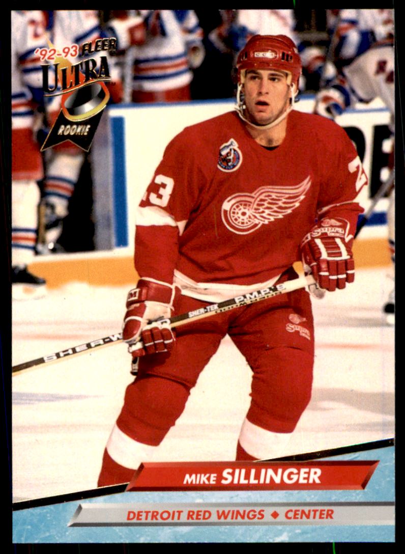Hokejová karta Mike Sillinger Fleer Ultra 1992-93 Rookie č. 290