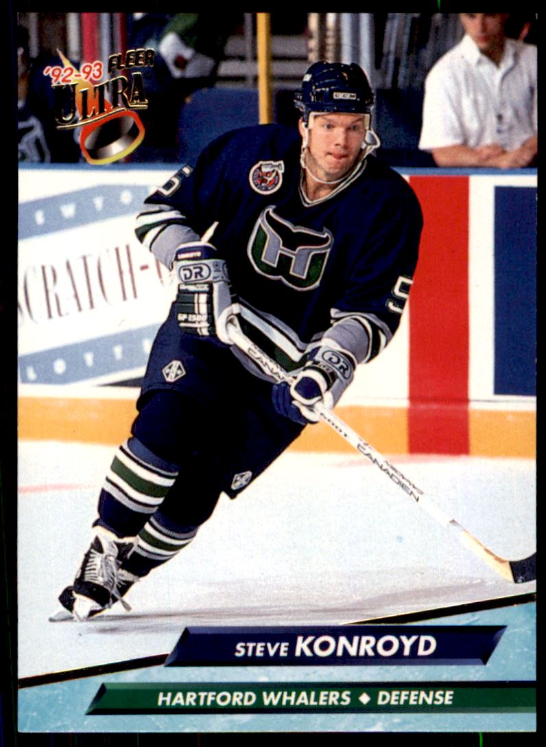 Hokejová karta Steve Konroyd Fleer Ultra 1992-93 řadová č. 300
