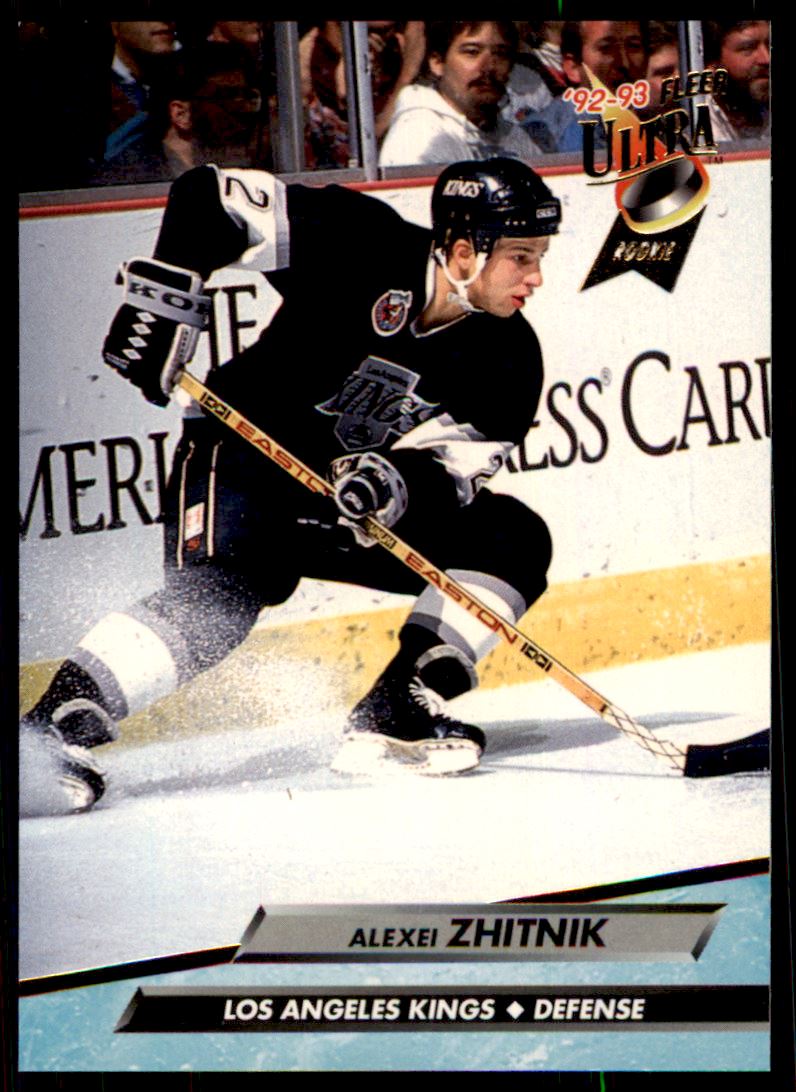 Hokejová karta Alexei Zhitnik Fleer Ultra 1992-93 řadová č. 314