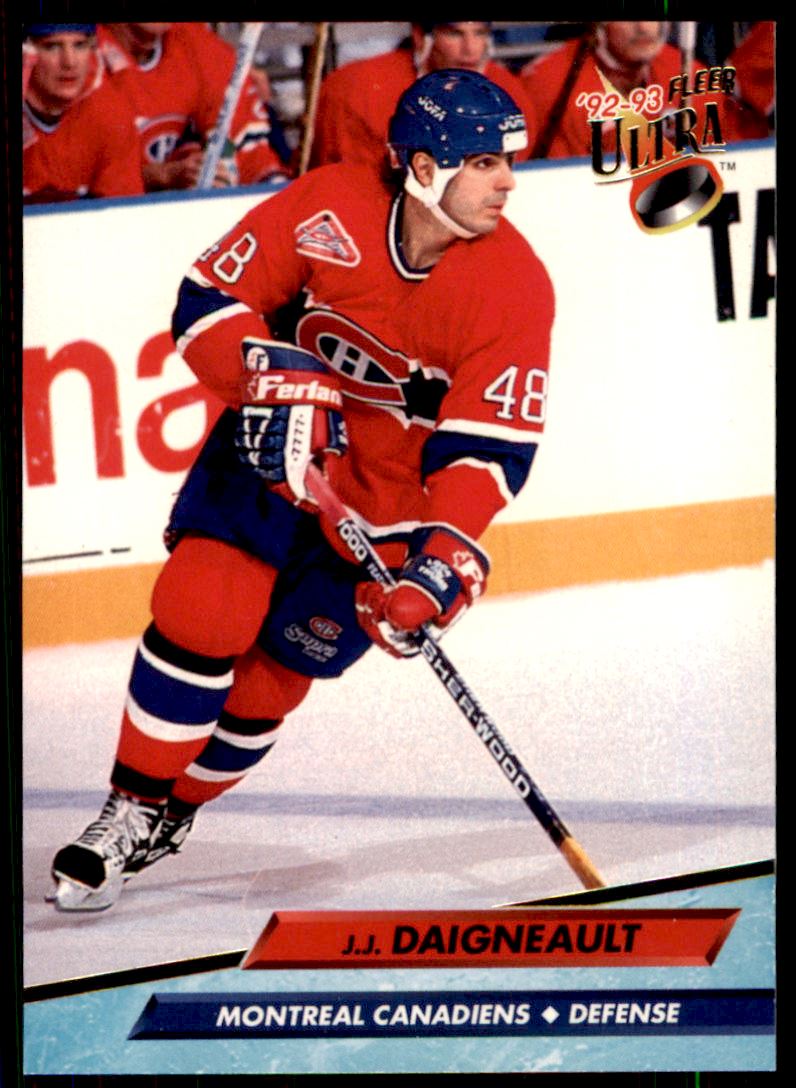 Hokejová karta Daigneault J.J. Fleer Ultra 1992-93 řadová č. 326
