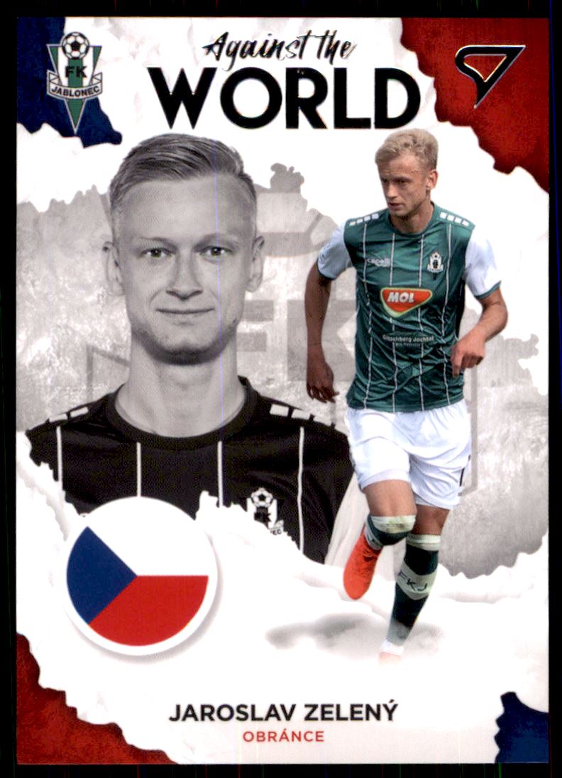 Fotbalová karta Jaroslav Zelený Fortuna Liga 21-22 S2 Against the World č. AW05