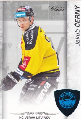 Hokejová karta Jakub Černý OFS 17/18 S.I. Blue