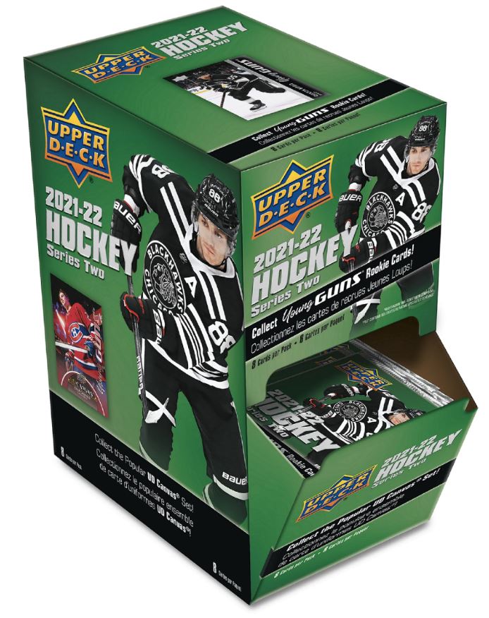 Box hokejových karet UD Series 2 2021-22 Gravity
