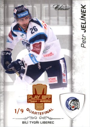 Hokejová karta Petr Jelínek Play Off OFS 17- Quartefinal