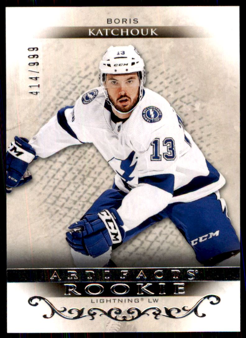 Hokejová karta Boris Katchouk UD Artifacts 2021-22 Rookie /999 č. RED228