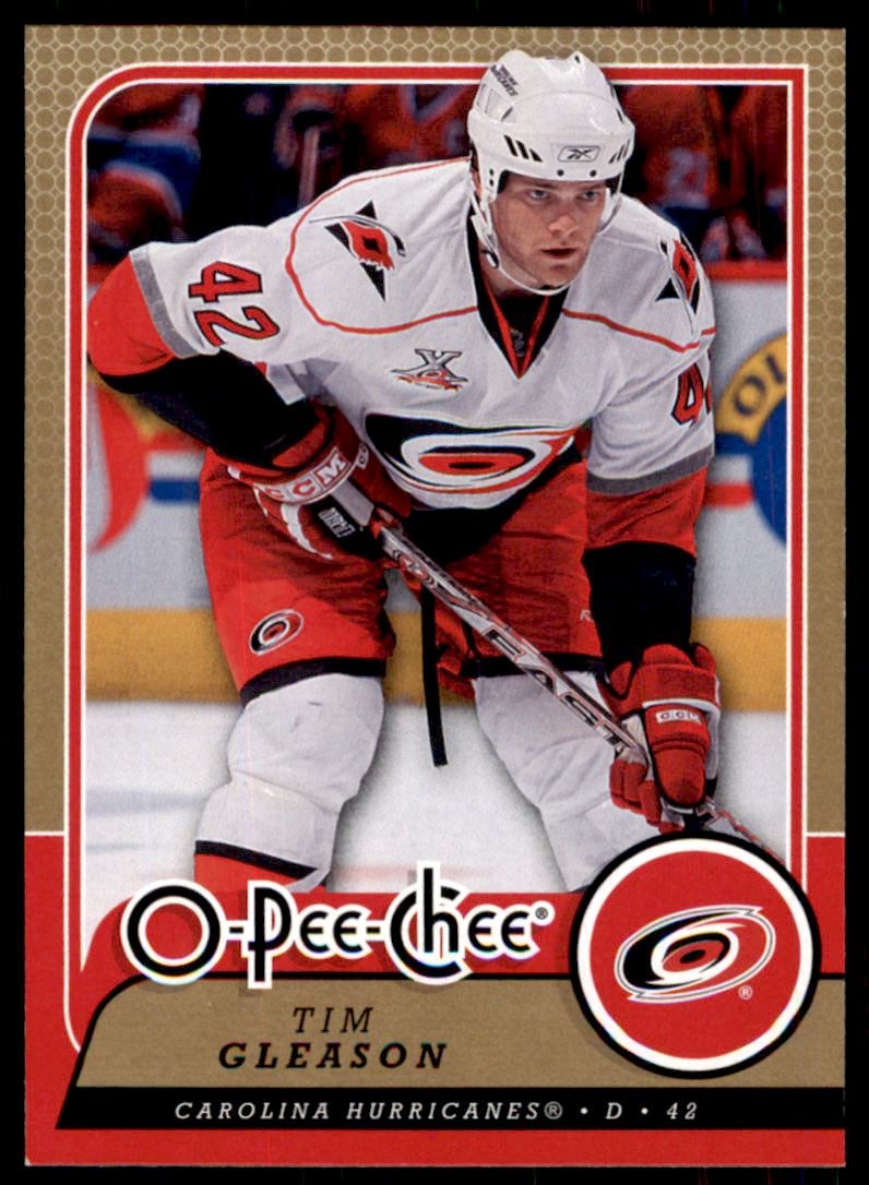 Hokejová karta Tim Gleason OPC 2008-09 řadová č.33