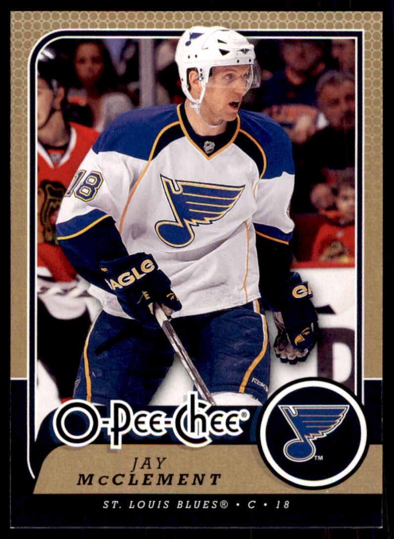 Hokejová karta Jay McClement OPC 2008-09 řadová č.39