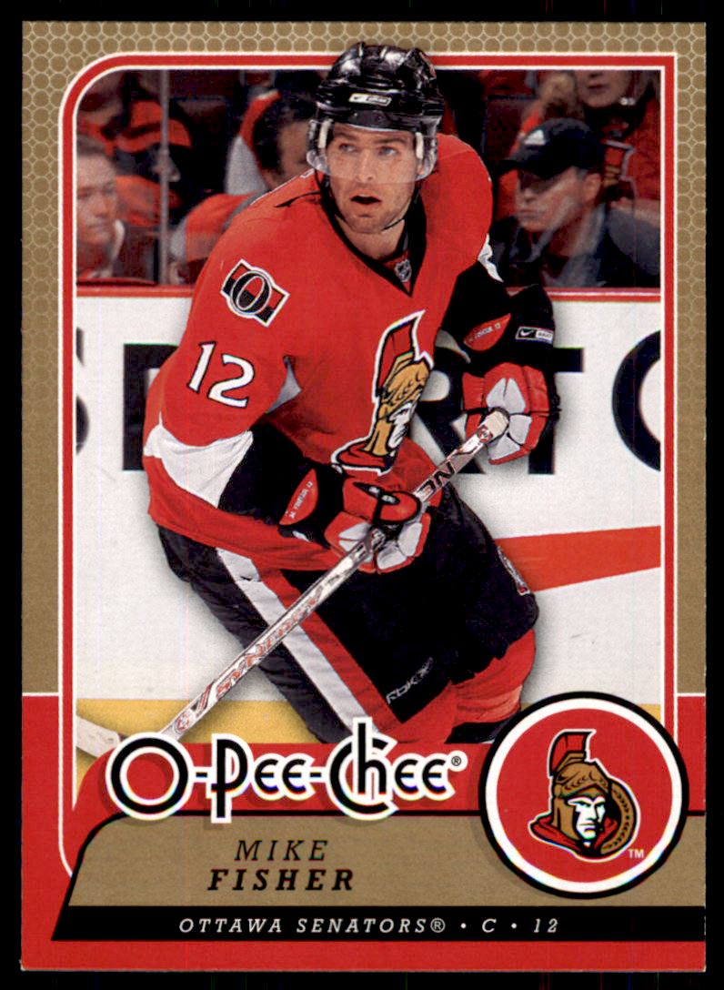 Hokejová karta Mike Fisher OPC 2008-09 řadová č.62
