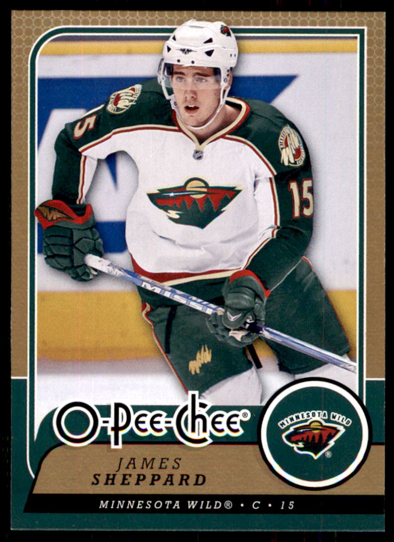 Hokejová karta James Sheppard OPC 2008-09 řadová č.105