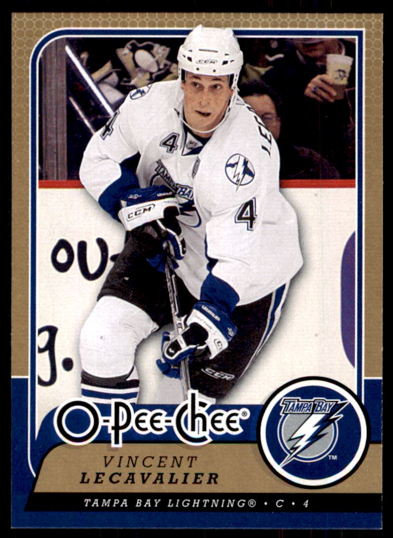 Hokejová karta Vincent Lecavalier OPC 2008-09 řadová č.115