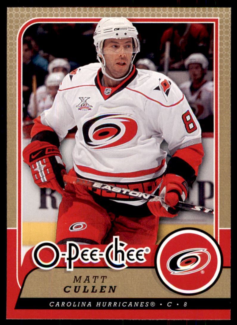 Hokejová karta Matt Cullen OPC 2008-09 řadová č.127