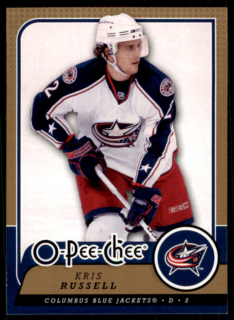 Hokejová karta Kris Russell OPC 2008-09 řadová č.233