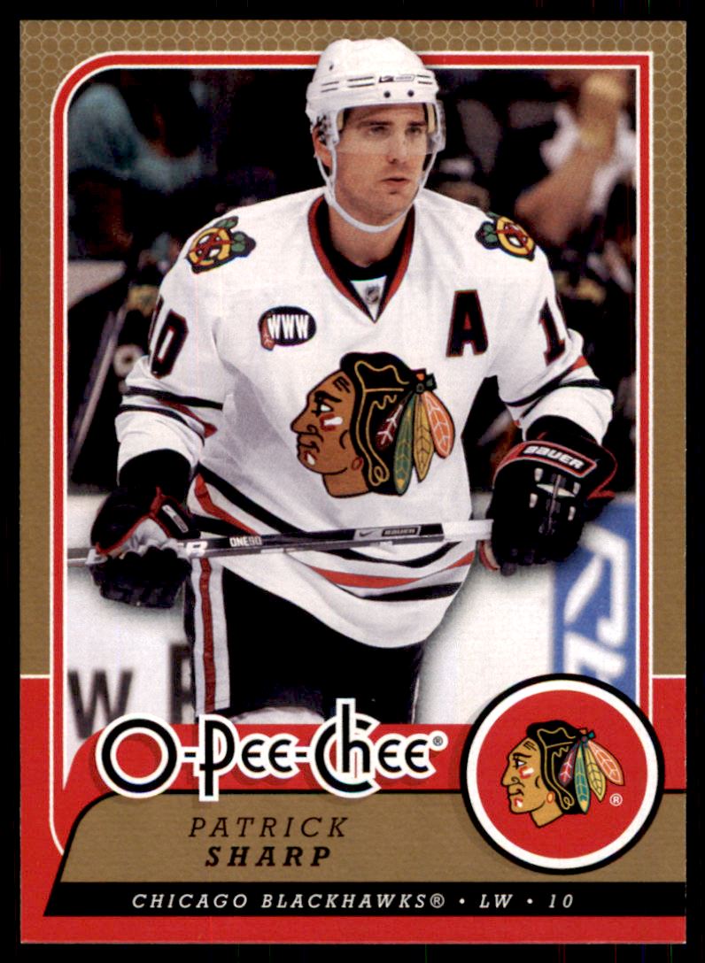 Hokejová karta Patrick Sharp OPC 2008-09 řadová č.253