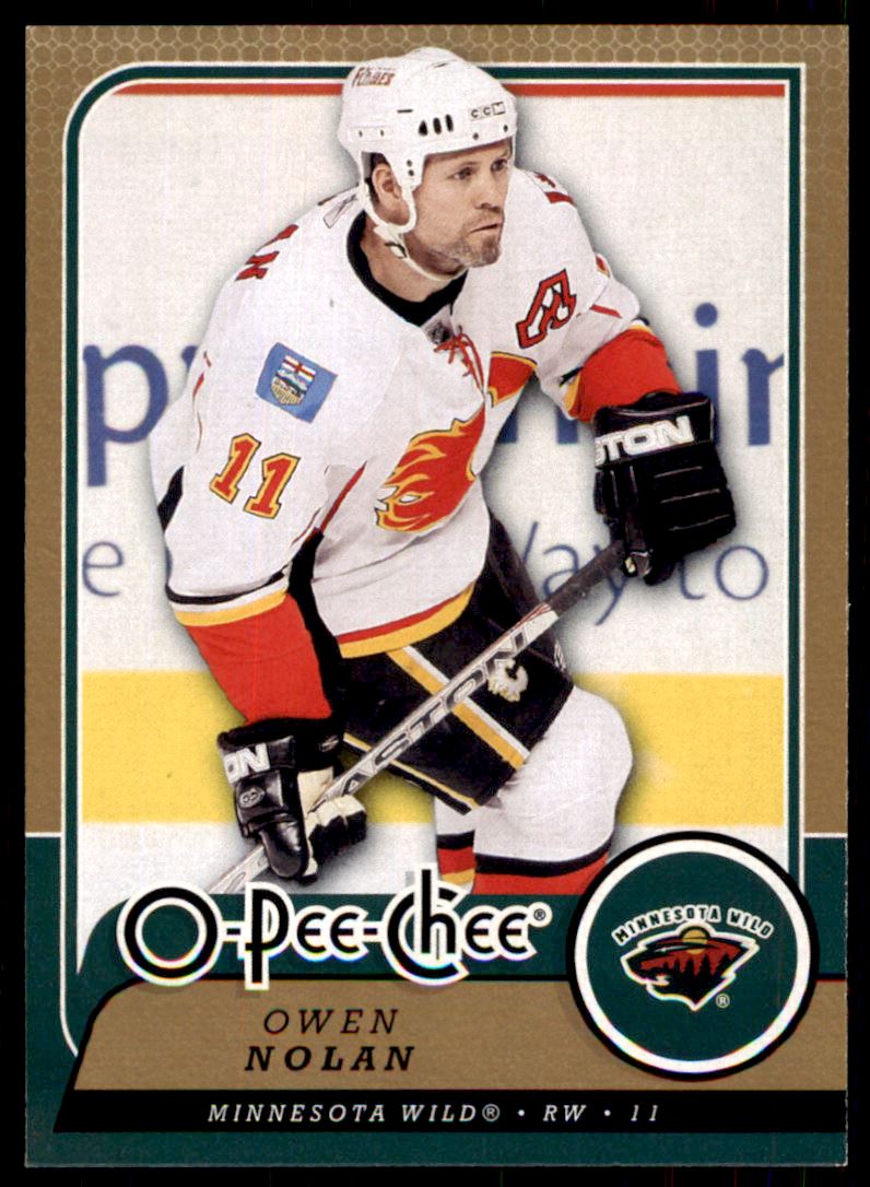 Hokejová karta Owen Nolan OPC 2008-09 řadová č.275