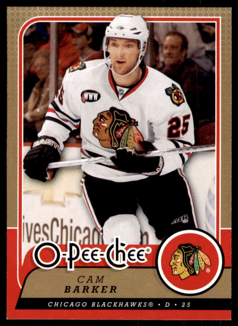 Hokejová karta Cam Barker OPC 2008-09 řadová č.429