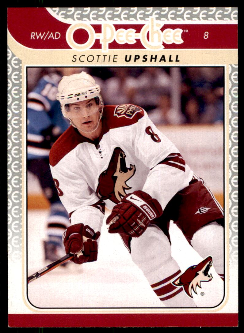 Hokejová karta Scottie Upshall OPC 2009-10 řadová č.13