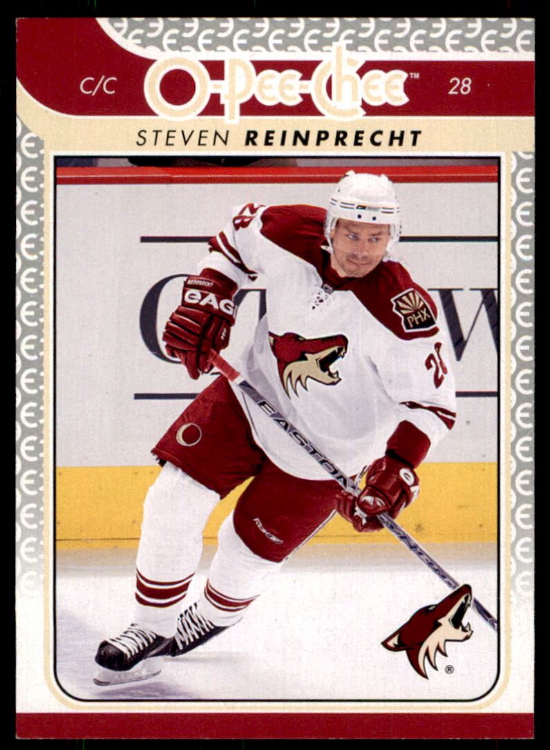 Hokejová karta Steven Reinprecht OPC 2009-10 řadová č.52