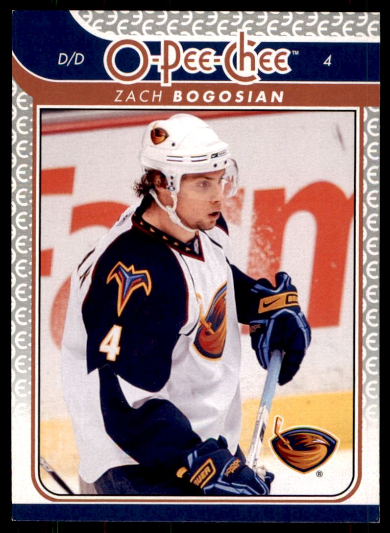 Hokejová karta Zach Bogosian OPC 2009-10 řadová č.78