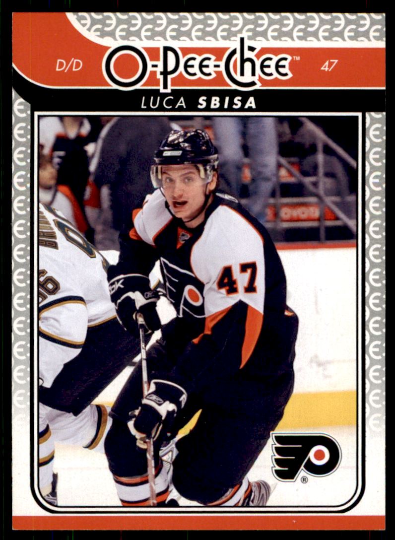 Hokejová karta Luca Sbisa OPC 2009-10 řadová č.109