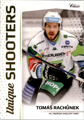 Hokejová karta Tomáš Rachůnek  OFS 2018-19 Série 1 Unique Shooters