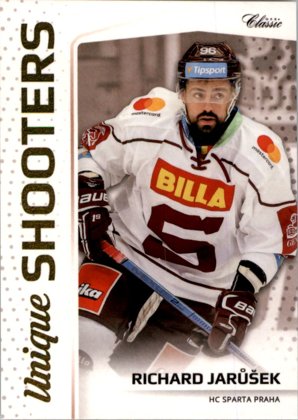 Hokejová karta Richard Jarůšek OFS 2018-19 Série 1 Unique Shooters