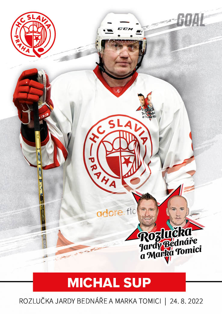 Hokejová karta Michal Sup Goal Cards 2022-23 Rozkučka č. 8