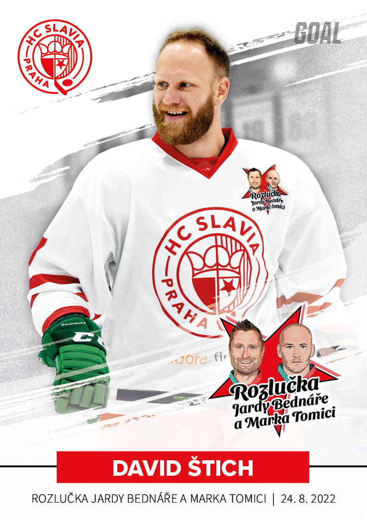 Hokejová karta David Štich Goal Cards 2022-23 Rozkučka č. 15