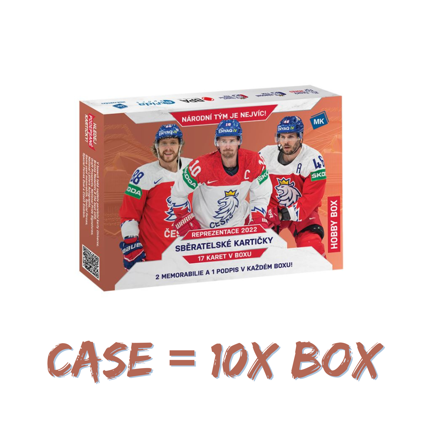 Case hokejových karet Moje kartičky 2021-22 Národní tým Hobby