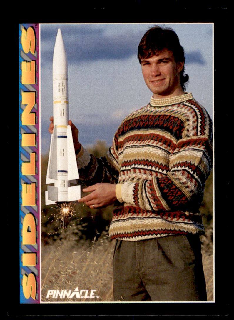 Hokejová karta Luke Richardson Pinnacle 1992-93 Sidelines č. 235