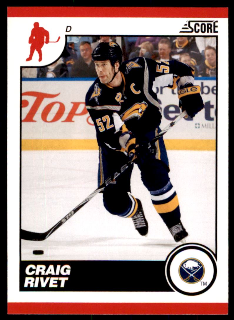 Hokejová karta Craig Rivet Score 2010-11 karta č.91