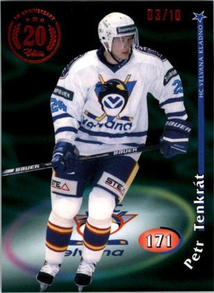Hokejová karta Petr Tenkrát OFS 2018-19 Série 1 20th Anniversary OFS 1998-99