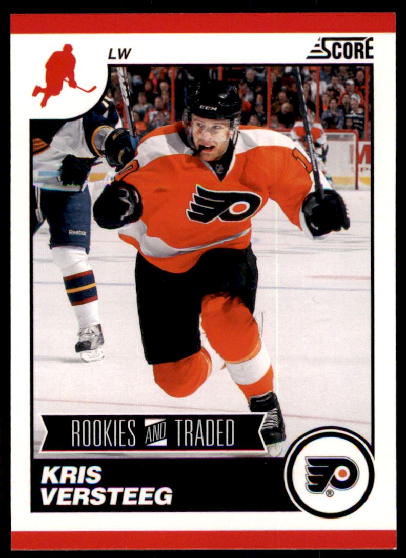 Hokejová karta Kris Versteeg Panini Score 2010-11Rookie and Traded řadová č. 586