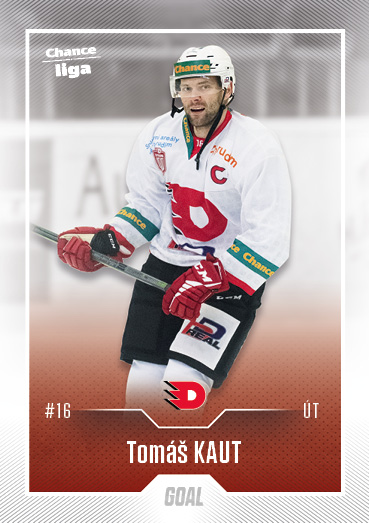 Hokejová karta Tomáš Kaut Goal S1 2022-23 řadová č. 152