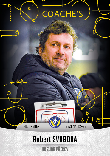 Hokejová karta Robert Svoboda Goal S1 2022-23 Coache's č. 11