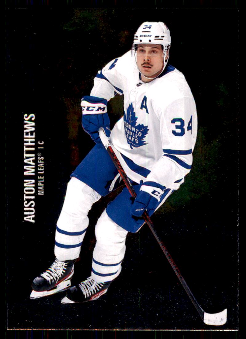Hokejová karta Auston Matthews Metal Universe 2021-22 řadová č.25