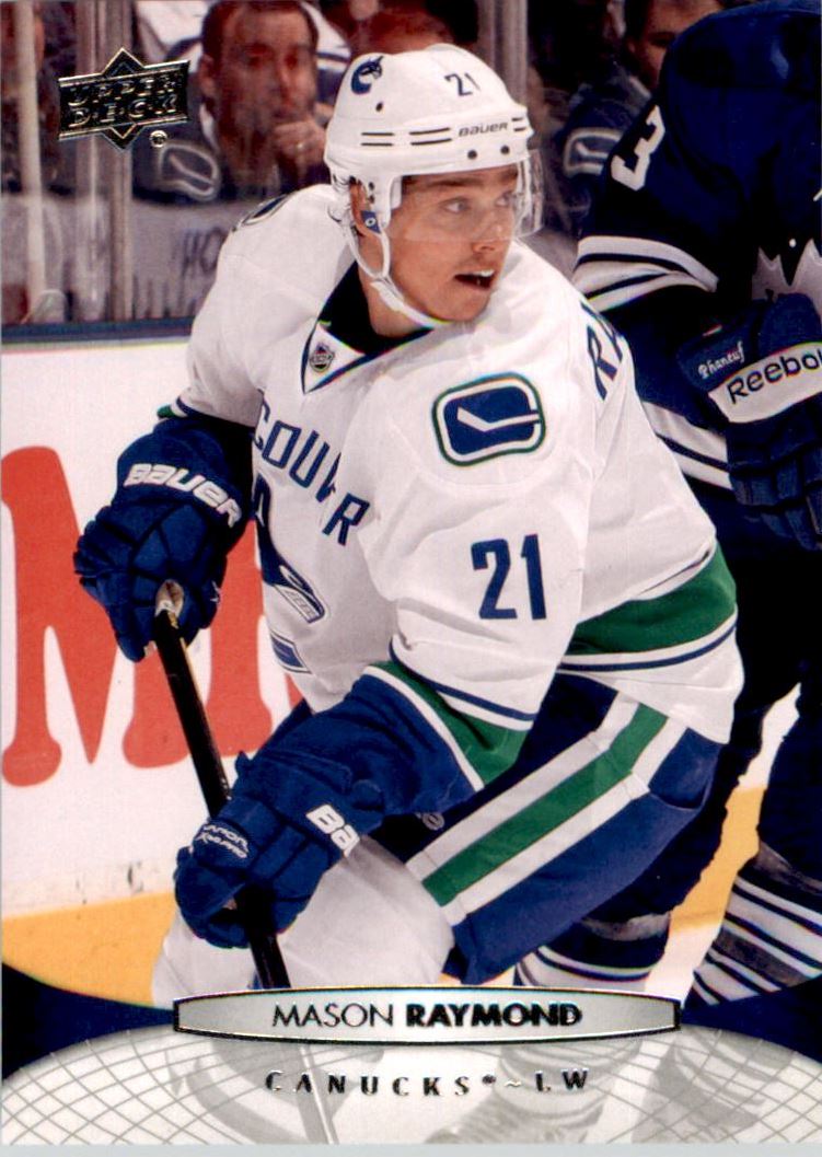 Hokejová karta Mason Raymond UD Series 2 2011-12 řadová č.268