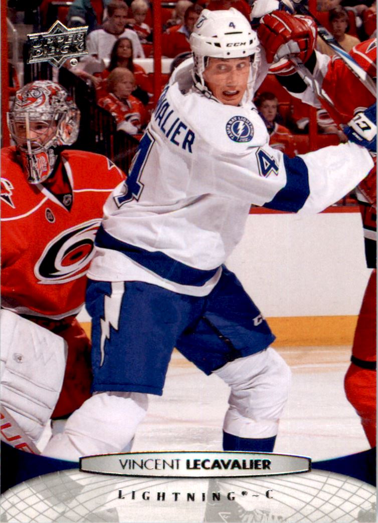 Hokejová karta Vincent Lecavalier UD Series 2 2011-12 řadová č.282