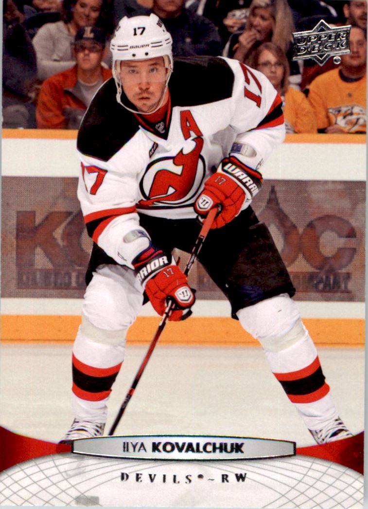 Hokejová karta Ilya Kovalchuk UD Series 2 2011-12 řadová č.343