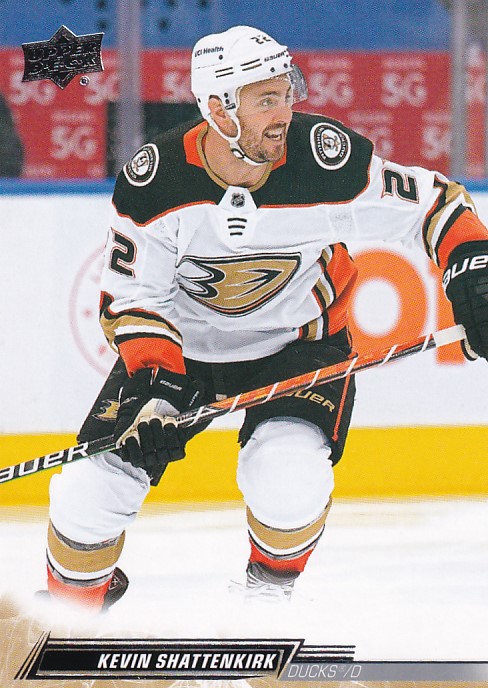 Hokejová karta Kevin Shattenkirk UD S2 2022-23 řadová č. 256