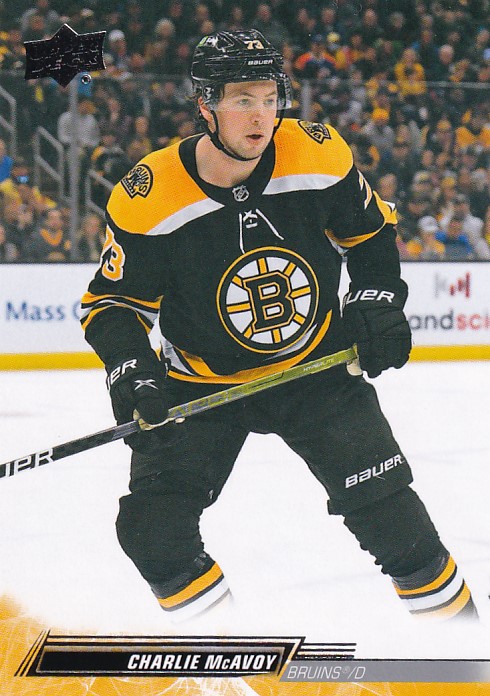 Hokejová karta Charlie McAvoy UD S2 2022-23 řadová č. 266