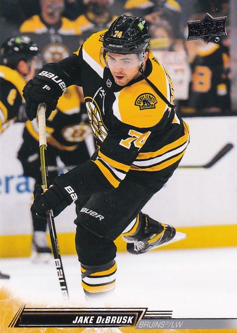 Hokejová karta Jake DeBrusk UD S2 2022-23 řadová č. 269
