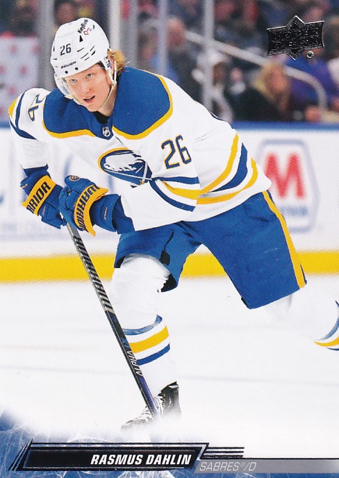 Hokejová karta Rasmus Dahlin UD S2 2022-23 řadová č. 275