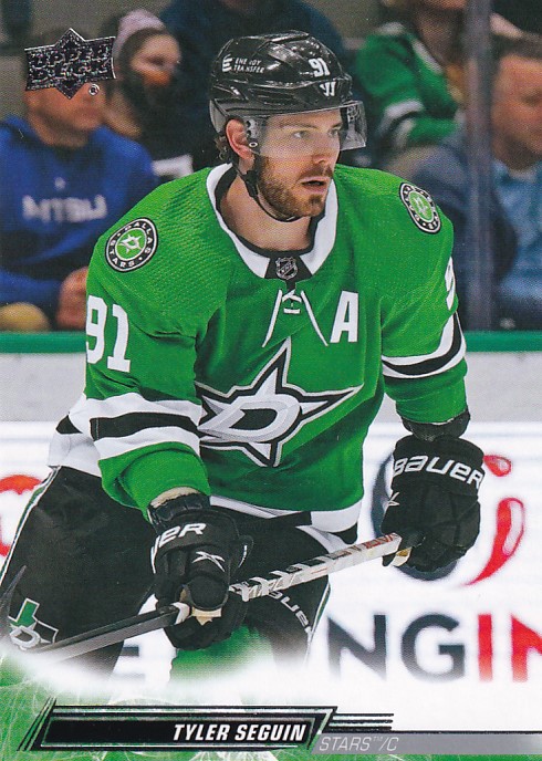Hokejová karta Tyler Seguin UD S2 2022-23 řadová č. 306