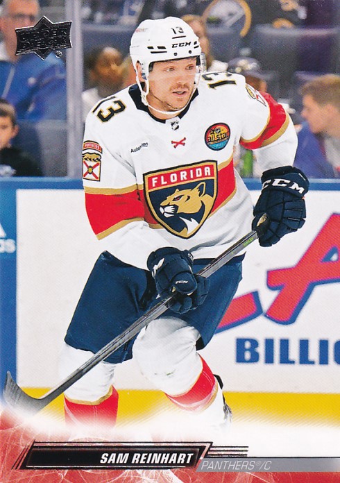Hokejová karta Sam Reinhart UD S2 2022-23 řadová č. 329