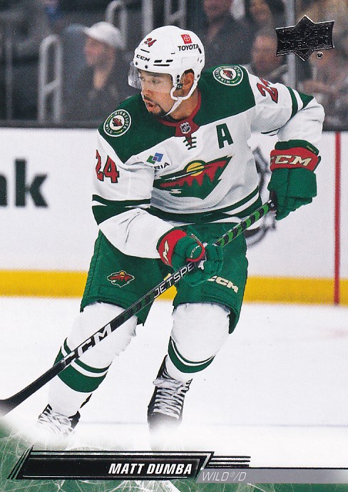 Hokejová karta Matt Dumba UD S2 2022-23 řadová č. 345